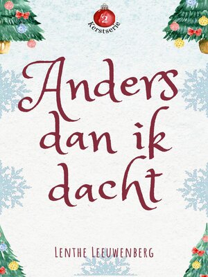cover image of Anders dan ik dacht